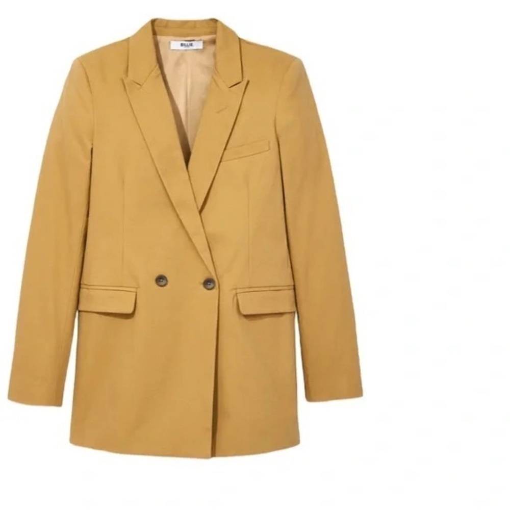 Billie the Label New With Tags Diana Blazer Color Khaki Size XS - Picture 5 of 15